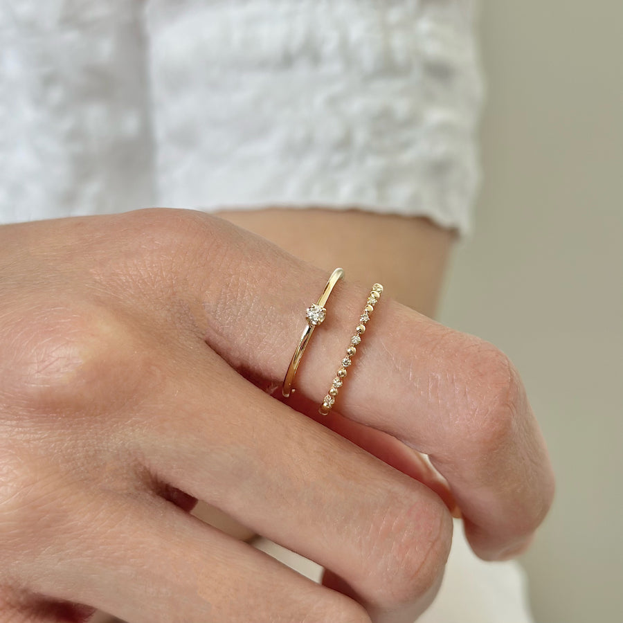 MVP Solitaire Diamond Ring