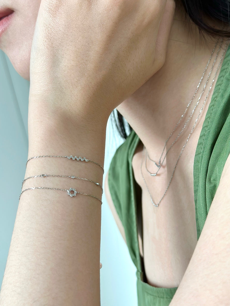 Bubbly Diamond Bracelet