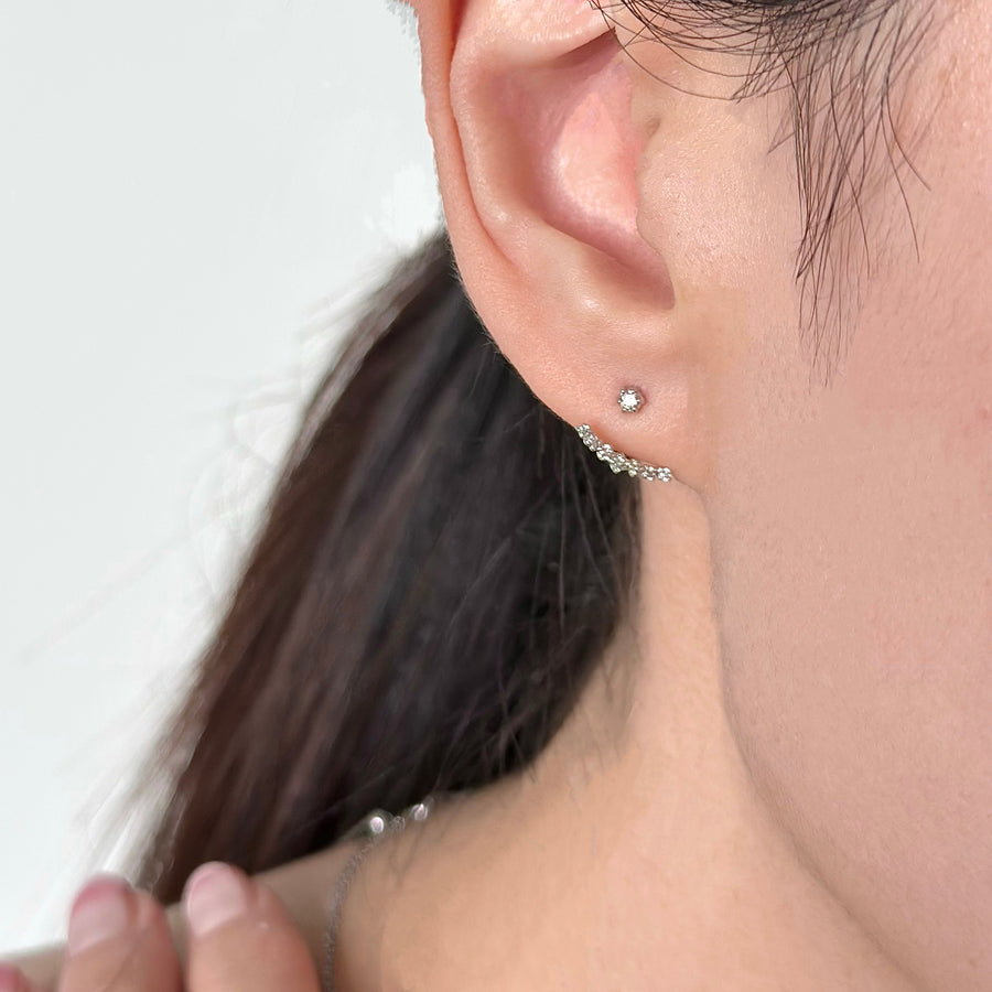 Smile Diamond Earrings