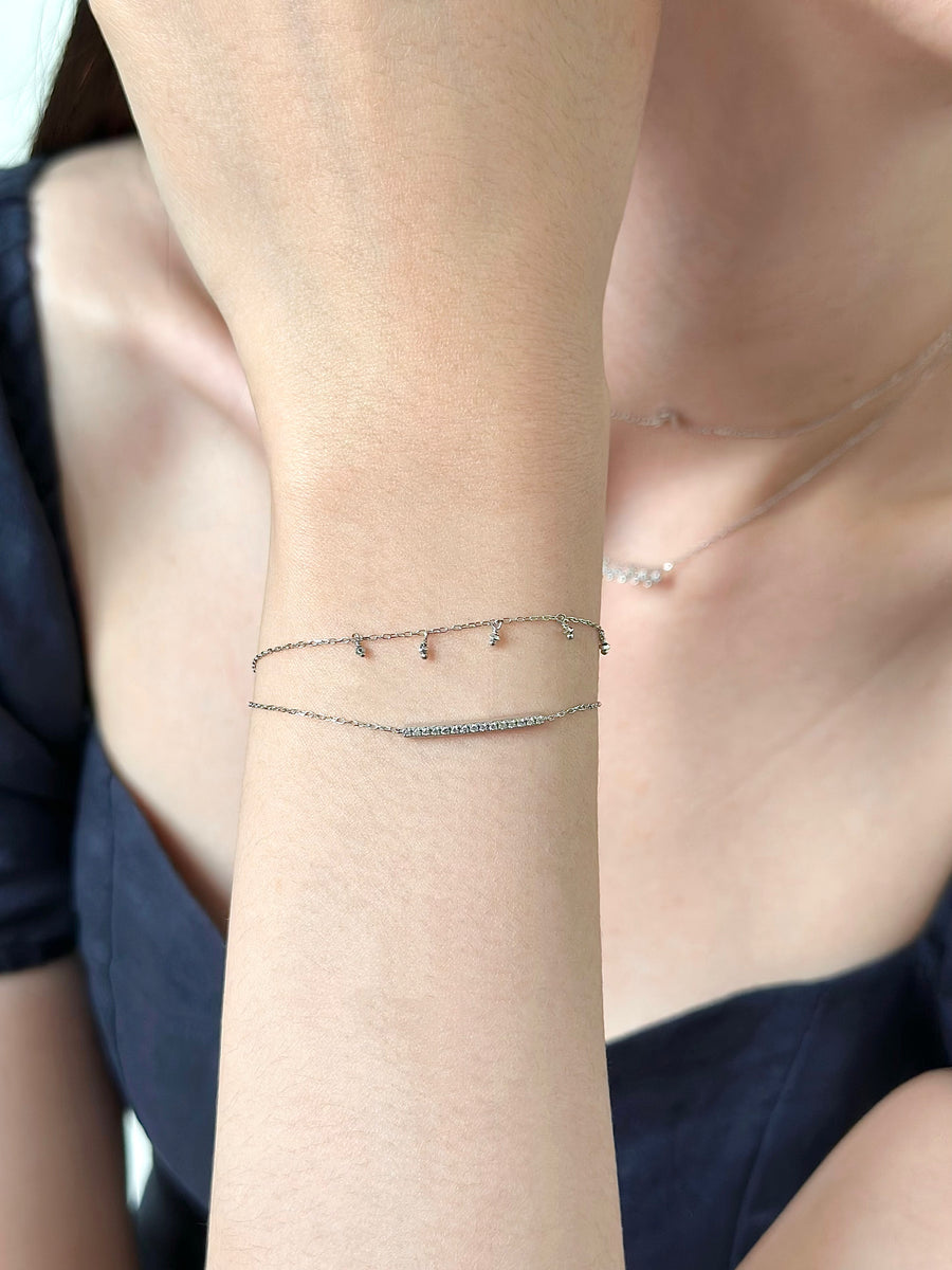 Ottanta Line Diamond Bracelet