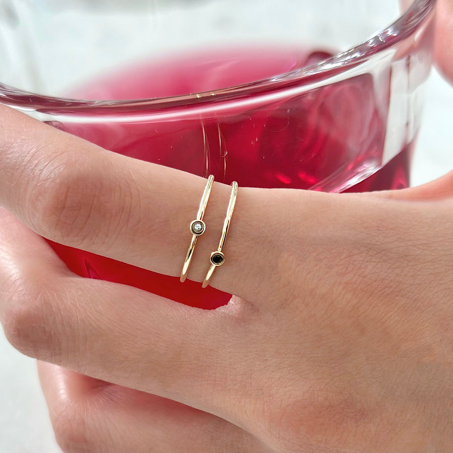 Round Birthstone Ring