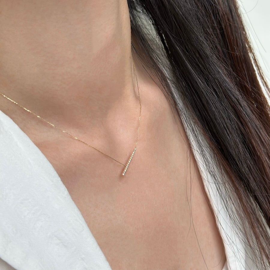 Ottanta Line Diamond Necklace