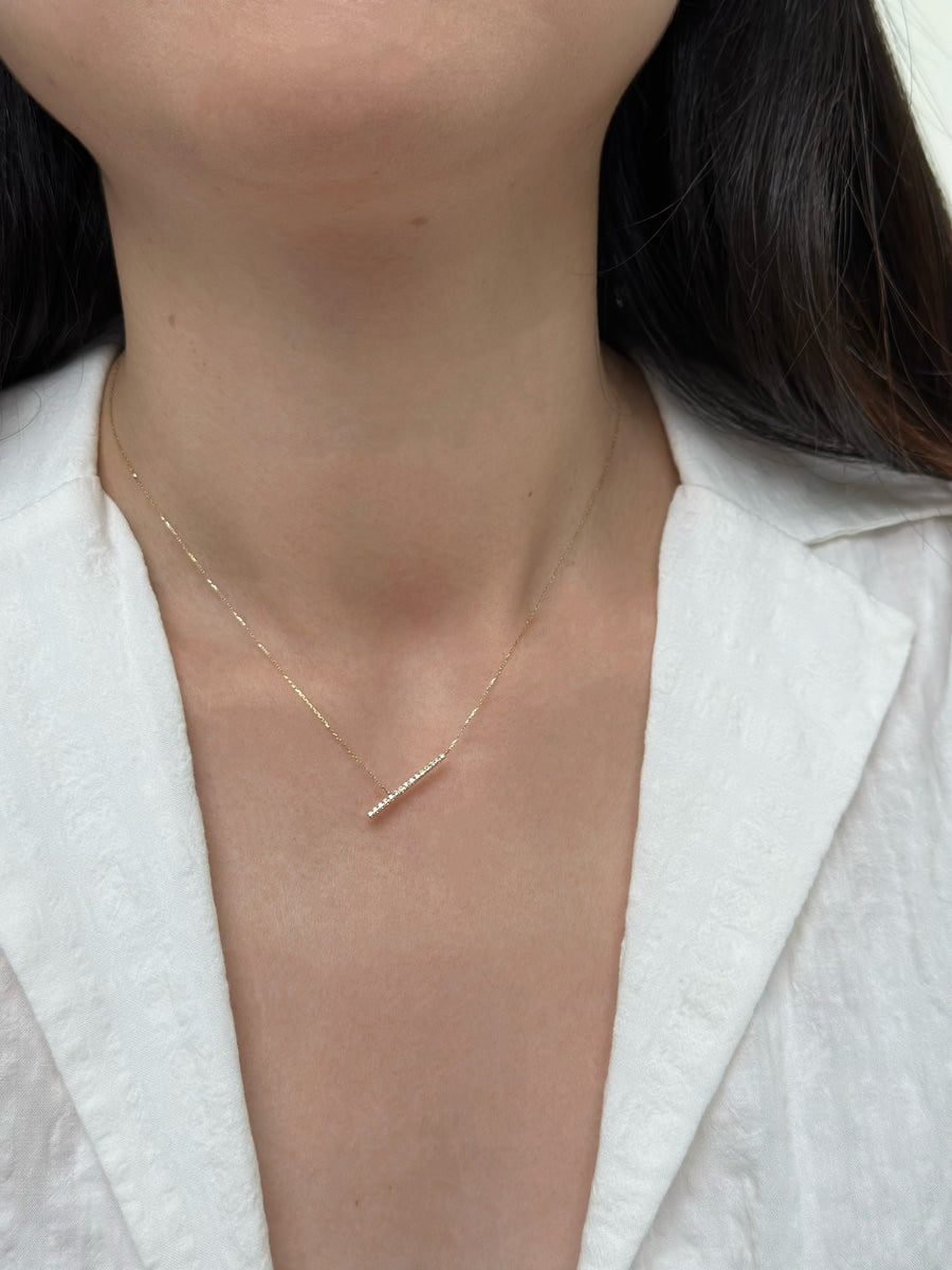 Ottanta Line Diamond Necklace