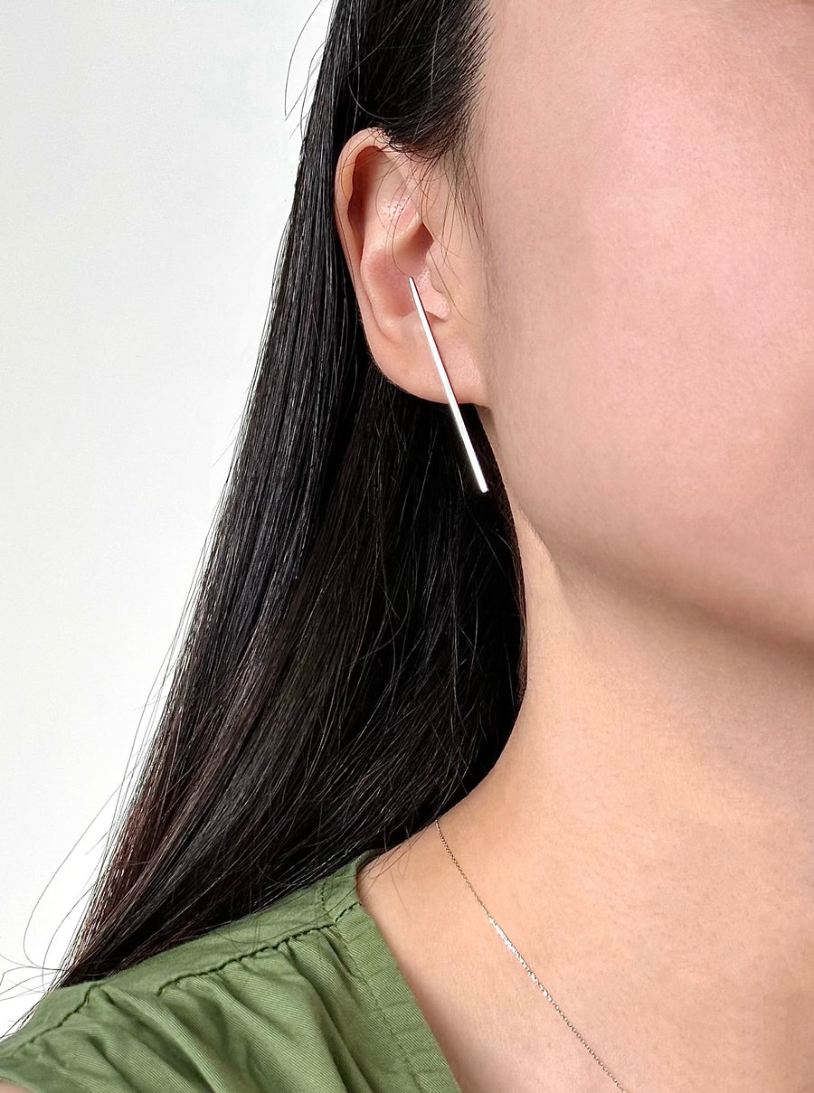 Gold Cable Earring