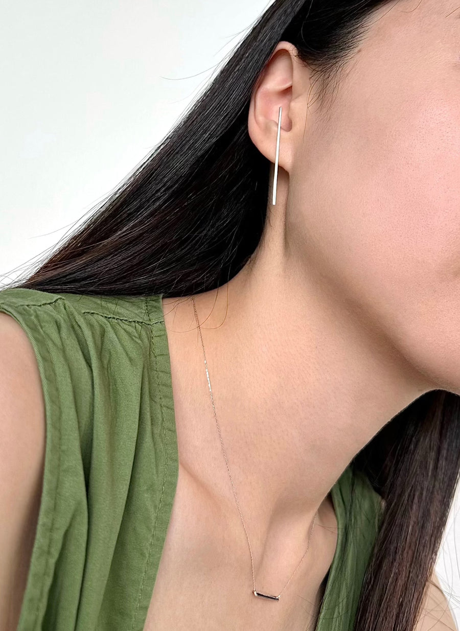 Gold Cable Earring
