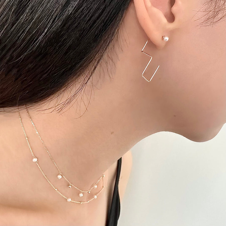 Libra Pearl Earring