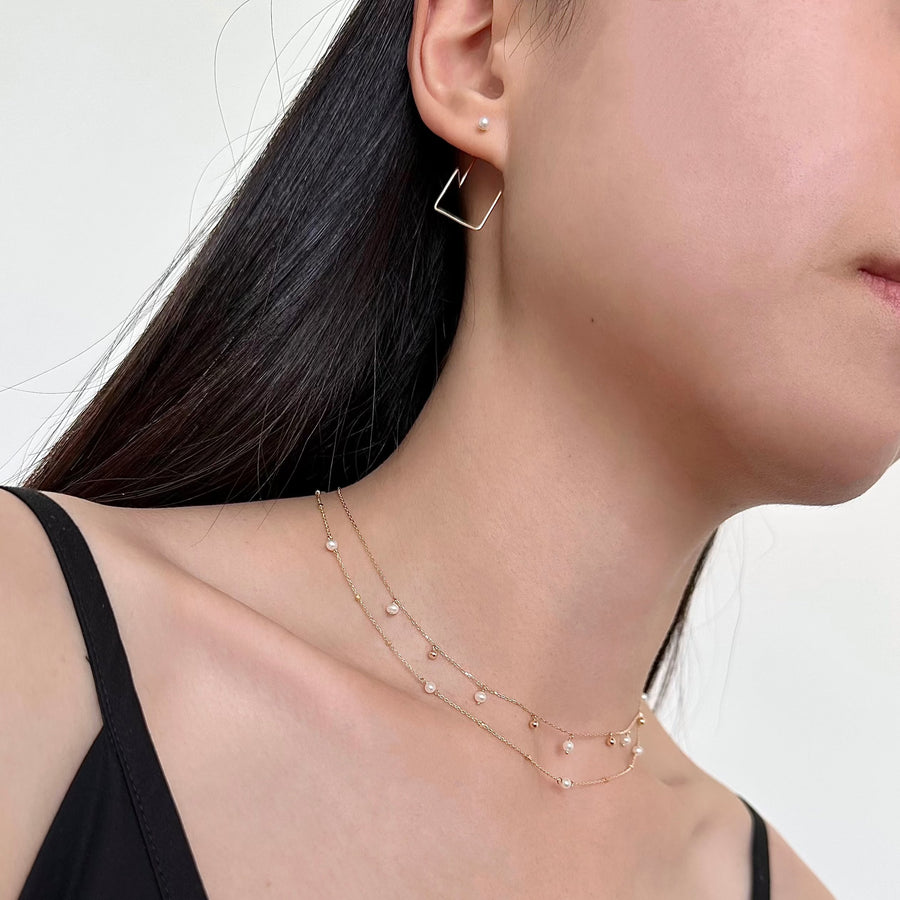 Libra Pearl Earring