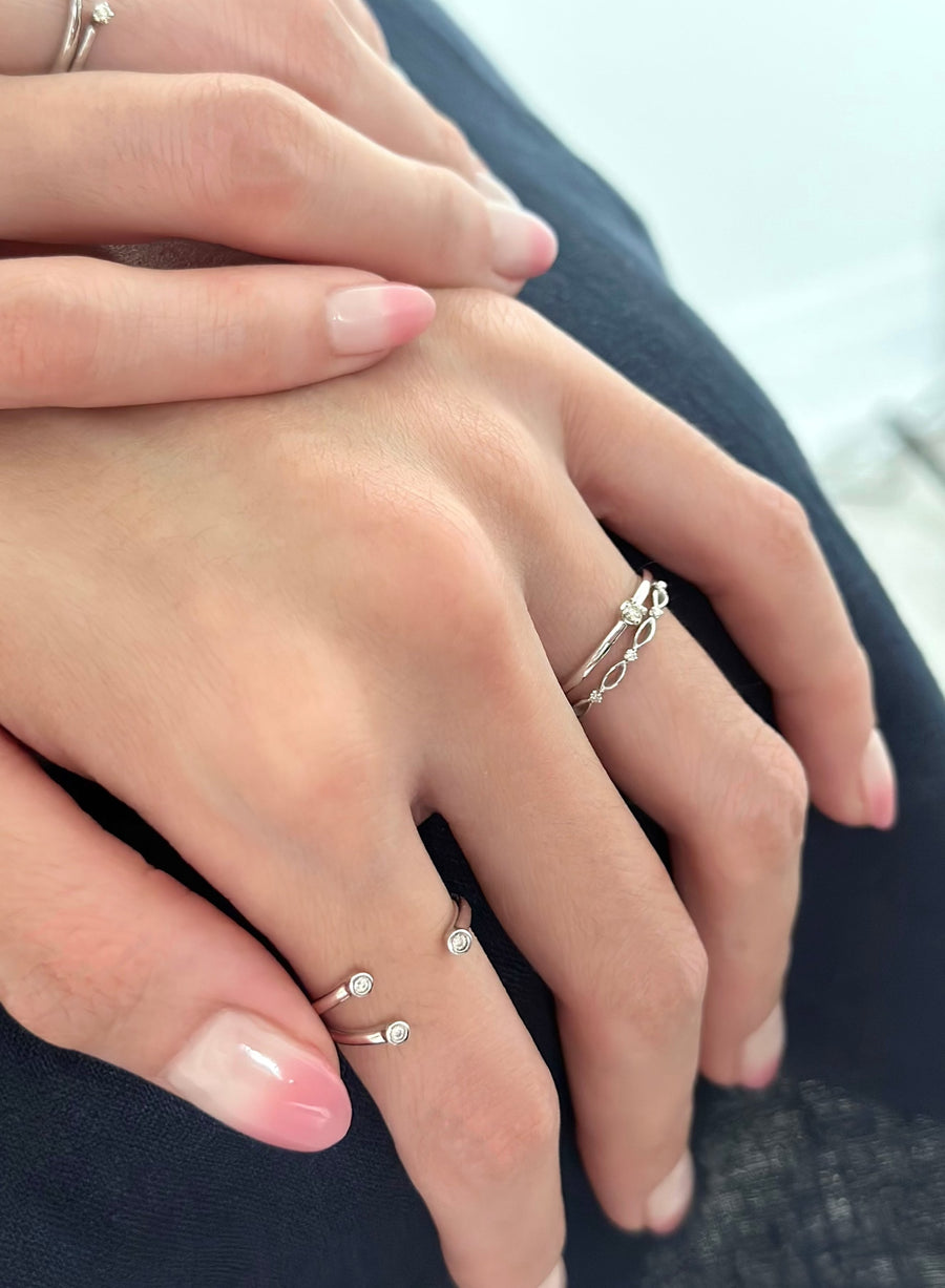 Infinity Diamond Ring
