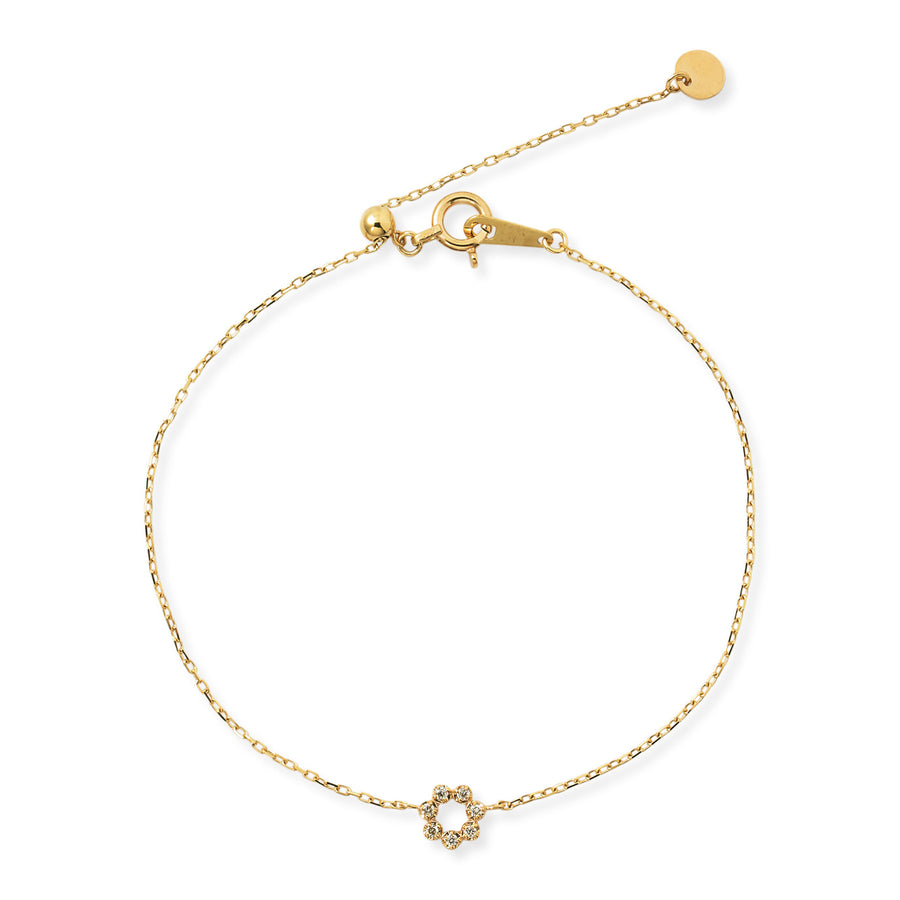 Dime Diamond Bracelet