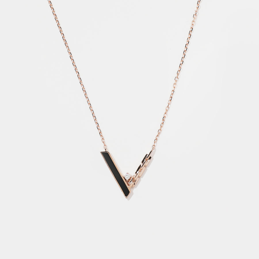 14k V Necklace