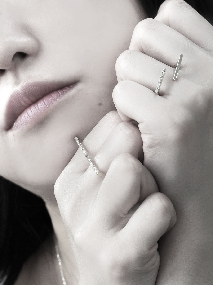 Ottanta Cross Diamond Ring