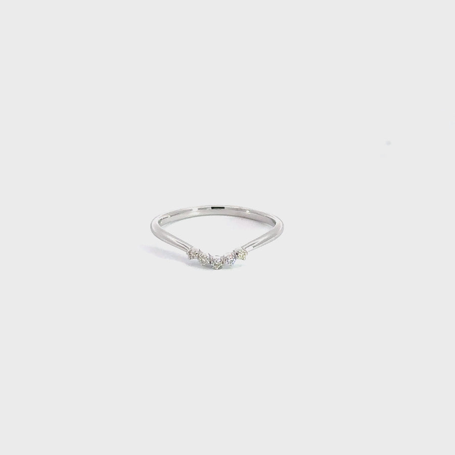 Fiver Diamond Ring