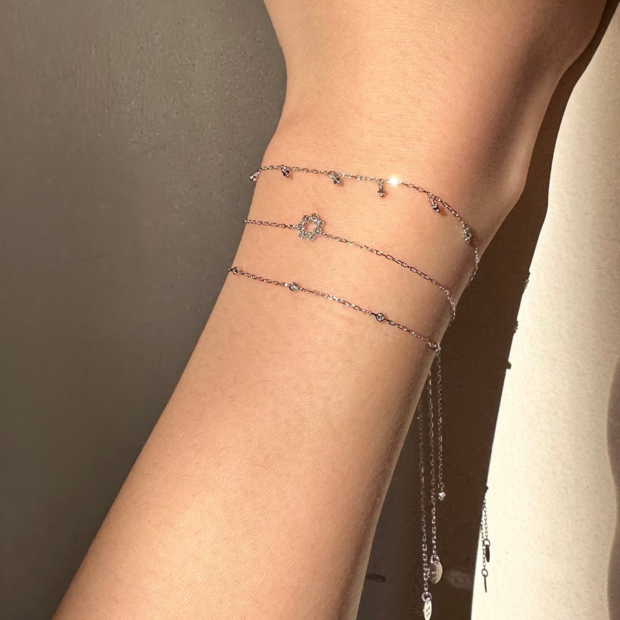 Diamond Station Bracelet