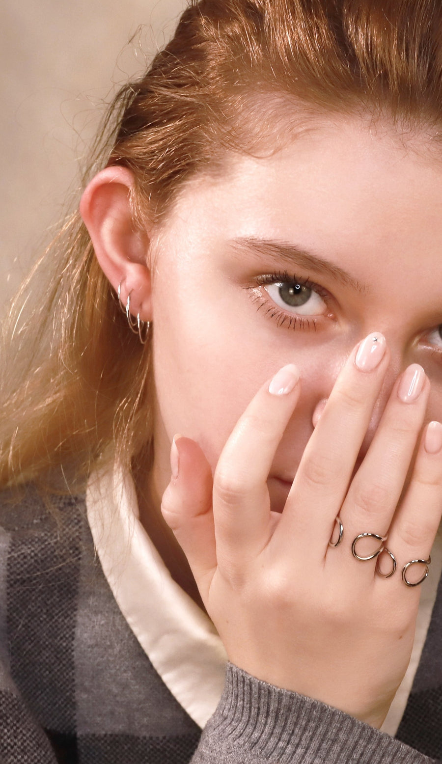 Double Stack Loop Earring
