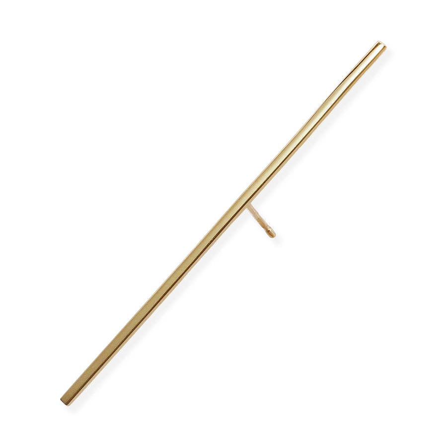 Gold Cable Earring