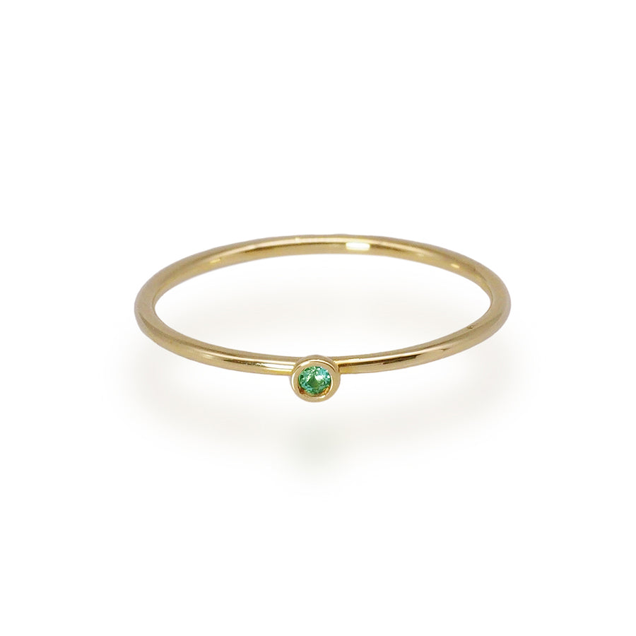 Round Birthstone Ring