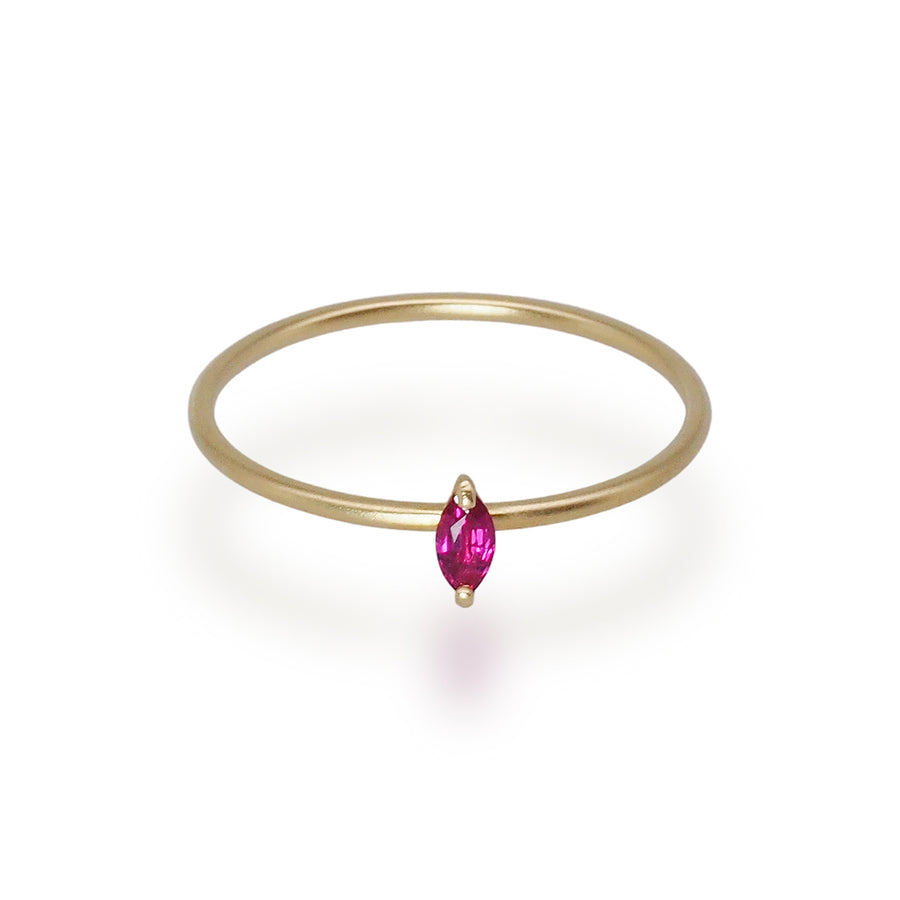 Marquise Birthstone Ring