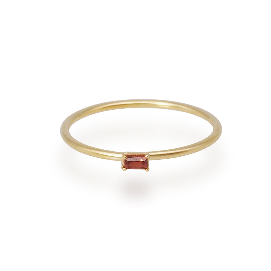 Baguette Birthstone Ring
