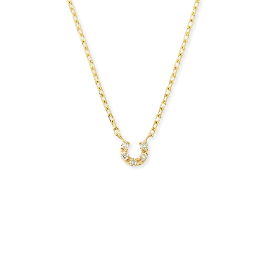 Horseshoe Diamond Necklace