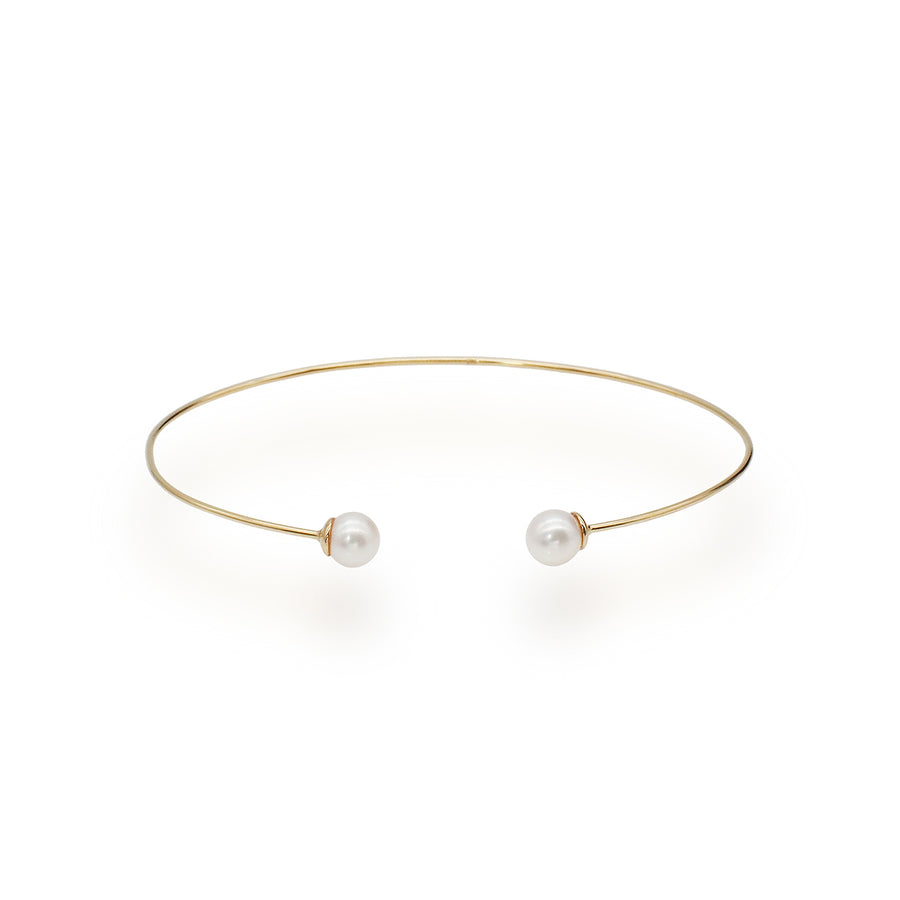 Duo Pearl Cuff Bangle
